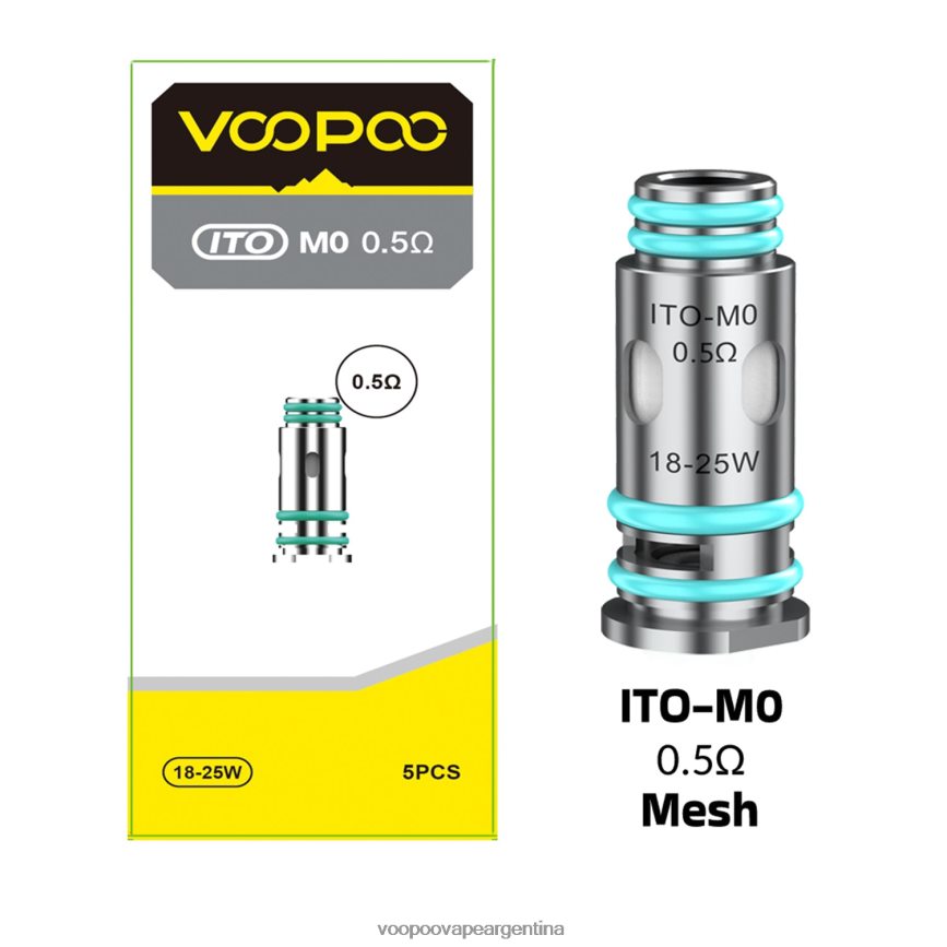 VOOPOO Drag Precio Argentina - VOOPOO ITO bobinas (5 piezas) ito-m0 6T4D44586