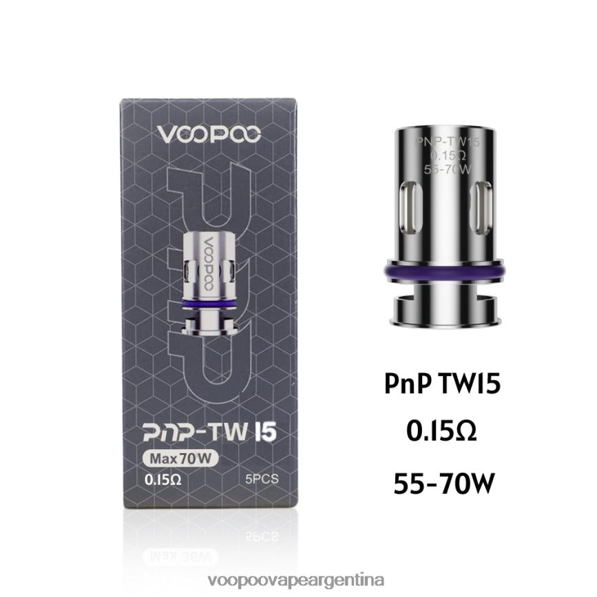 VOOPOO Argentina - VOOPOO PNP bobinas (5 piezas) pnp-tw15 6T4D44601