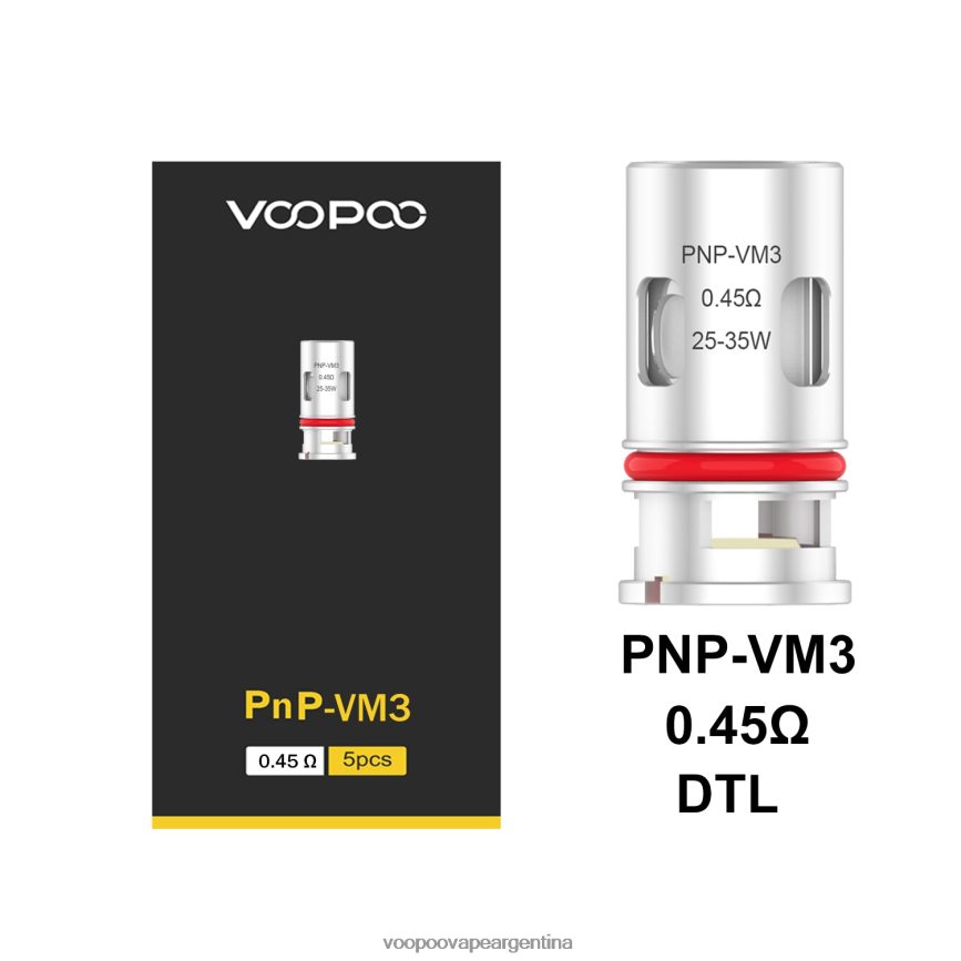 VOOPOO Drag Argentina - VOOPOO PNP bobinas (5 piezas) pnp-vm3 6T4D44597