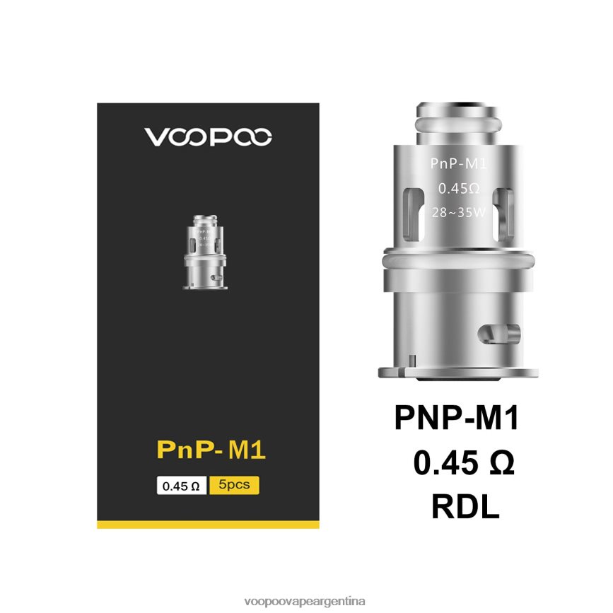 VOOPOO Gene Precio Argentina - VOOPOO PNP bobinas (5 piezas) pnp-m1 6T4D44588