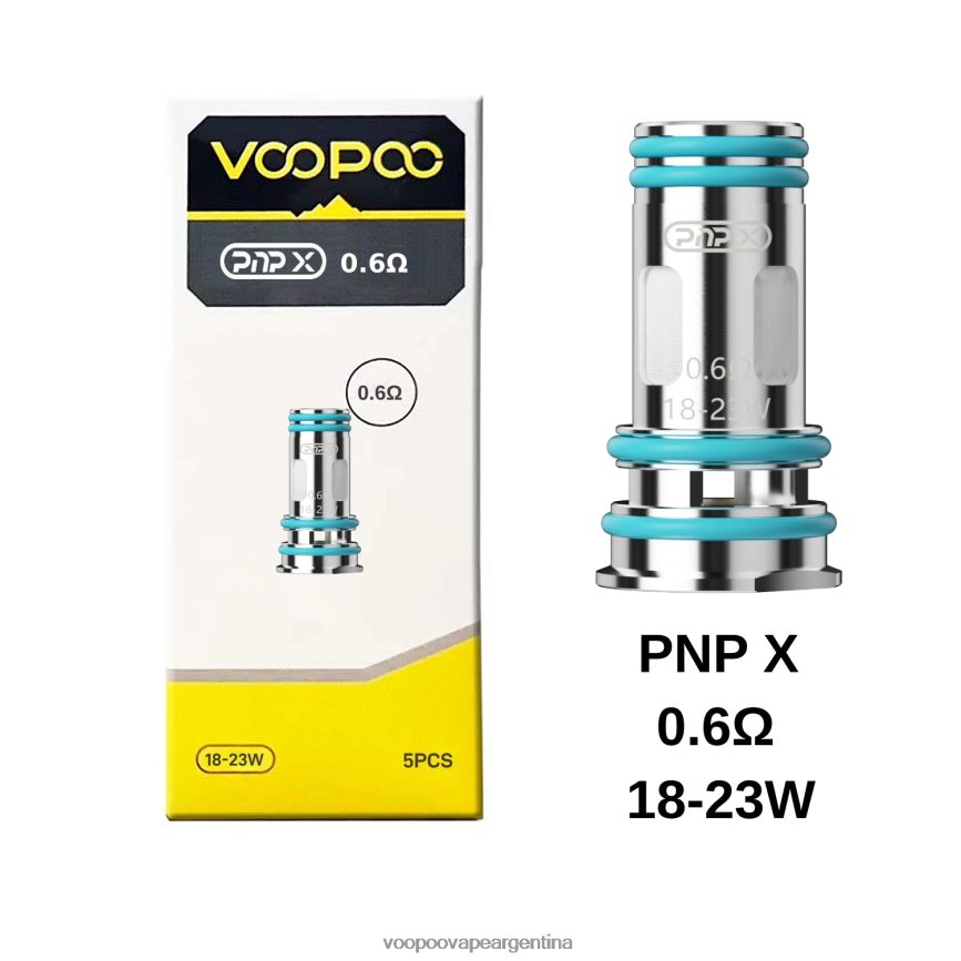 VOOPOO Gene Precio Argentina - VOOPOO PNP bobinas (5 piezas) pnp x 0,6 ohmios 6T4D44608