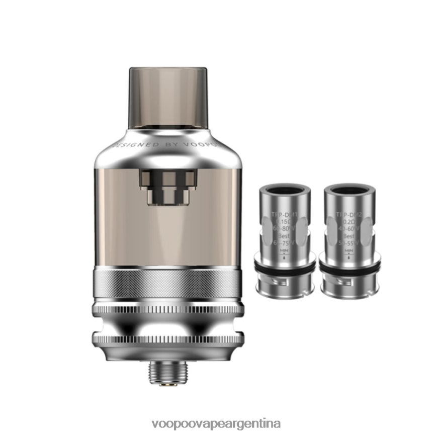 VOOPOO Vape Argentina - VOOPOO TPP tanque de vainas plata 6T4D44562