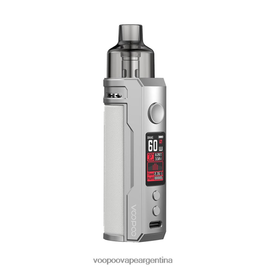 VOOPOO Argentina - VOOPOO DRAG S kit de modificación de cápsulas blanco plateado 6T4D44201