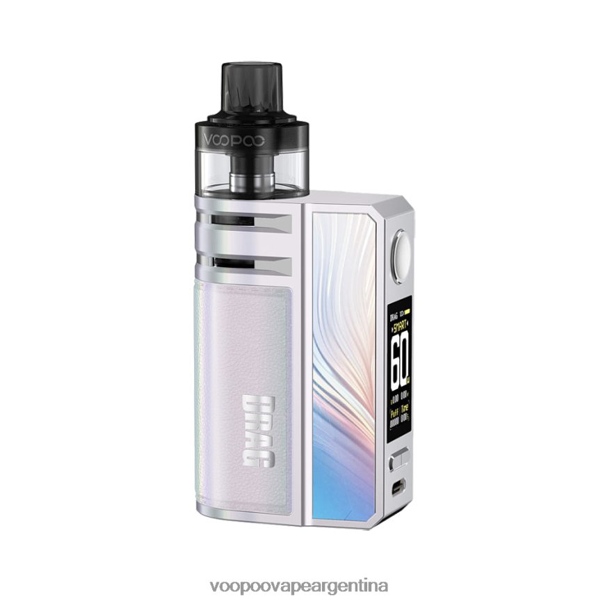 VOOPOO Drag Precio Argentina - VOOPOO DRAG E60 kit de cápsulas plata arcoiris 6T4D44186