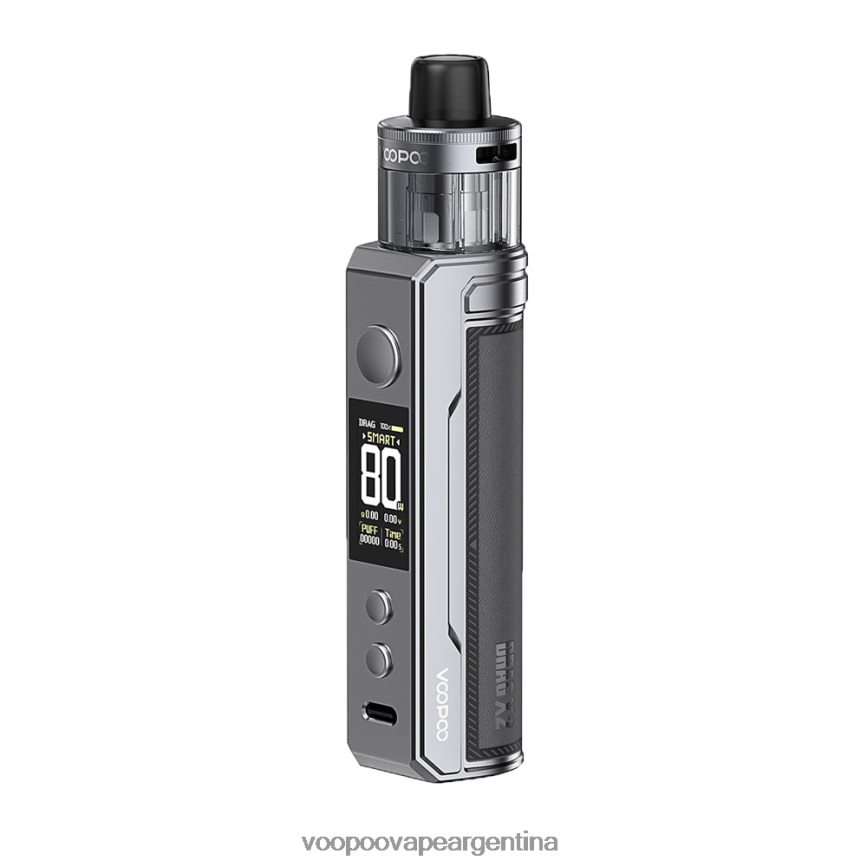 VOOPOO Vape Buenos Aires - VOOPOO DRAG X2 mod de vaina metal gris 6T4D44233